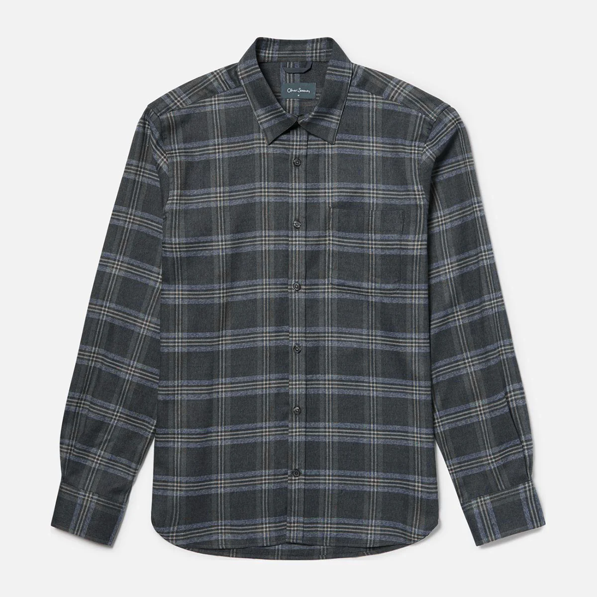 Censo Charcoal/Grey Check - Image 11