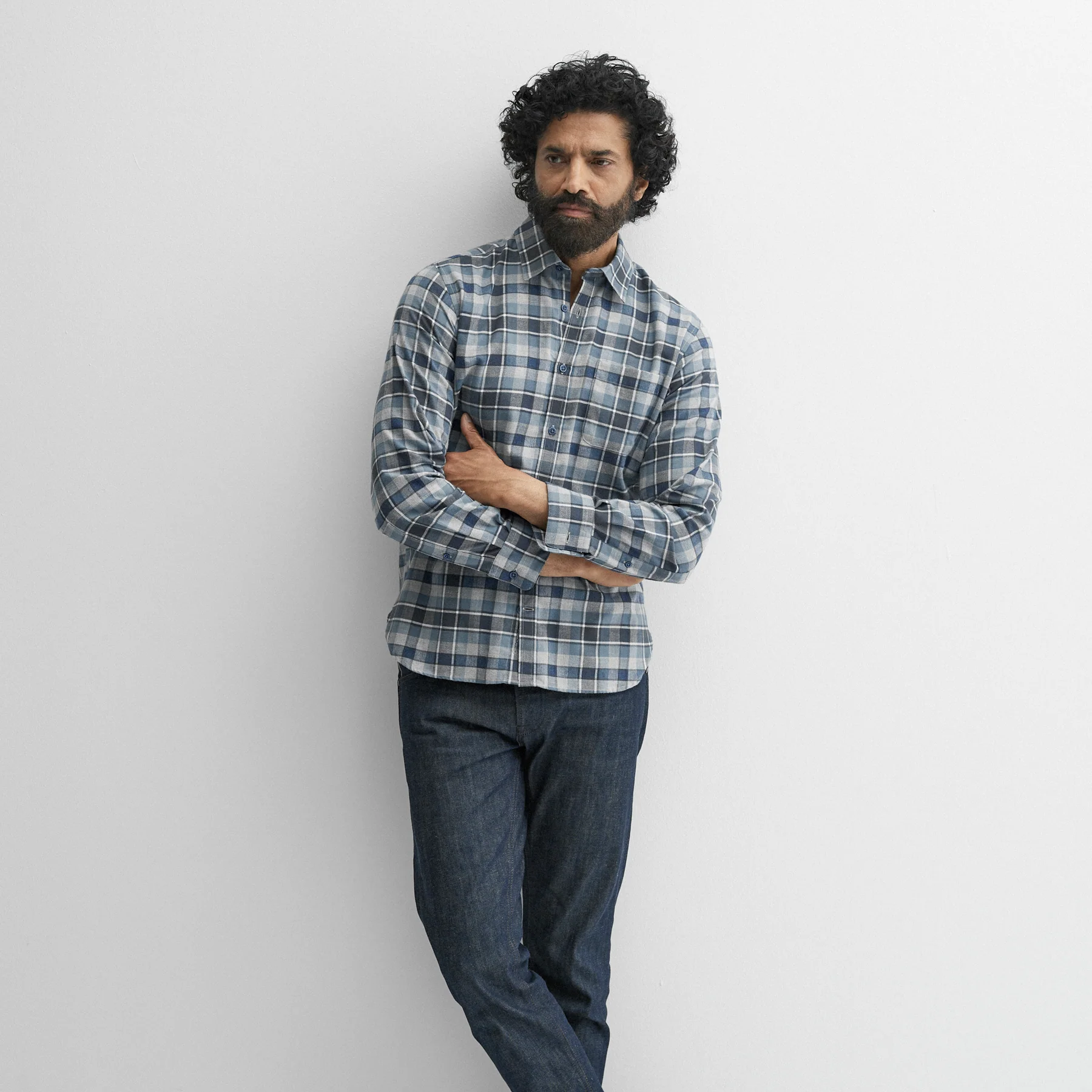 Censo Navy/Grey Check - Image 4