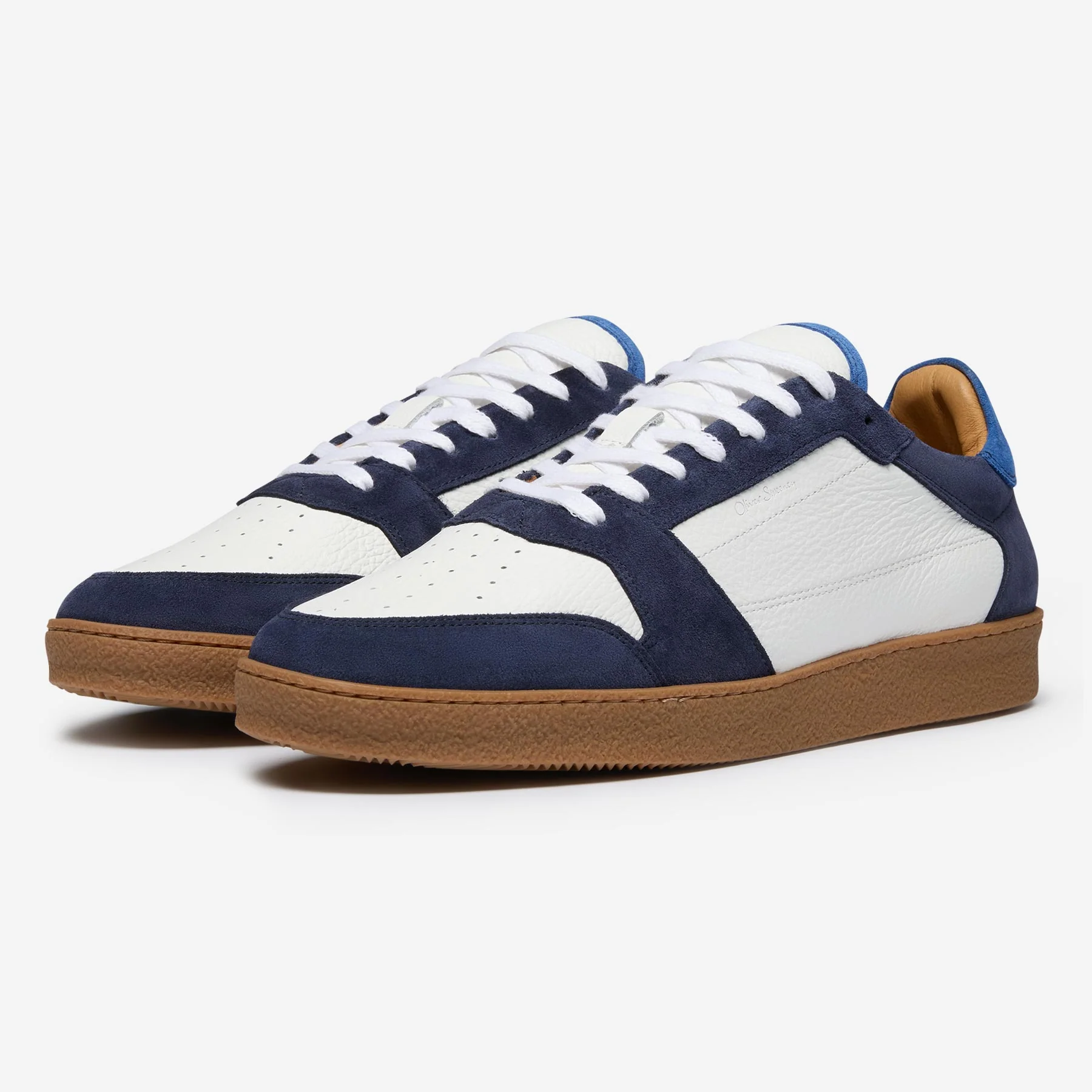 Leon White/Navy - Image 2